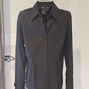 Tristan & Iseut black blouse